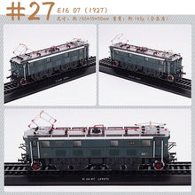 Load image into Gallery viewer, 1/87 train model toy car old locomotive electric locomotive micro view restoring ancient ways materials of furnishing articles