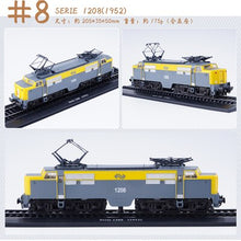 Load image into Gallery viewer, 1/87 train model toy car old locomotive electric locomotive micro view restoring ancient ways materials of furnishing articles
