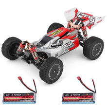 Load image into Gallery viewer, Wltoys 144001 1:14 2.4G 4WD High Speed Racing RC Car Vehicle Models 60km/h Two Battery 7.4V 2600mAh Remote Control Cars Model

